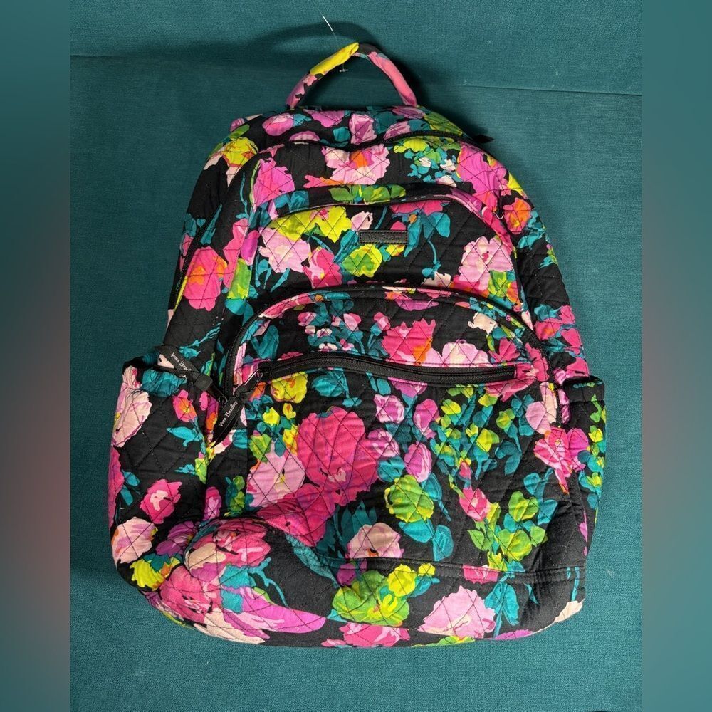 Vera Bradley Hilo Meadow Essential Compact Backpack